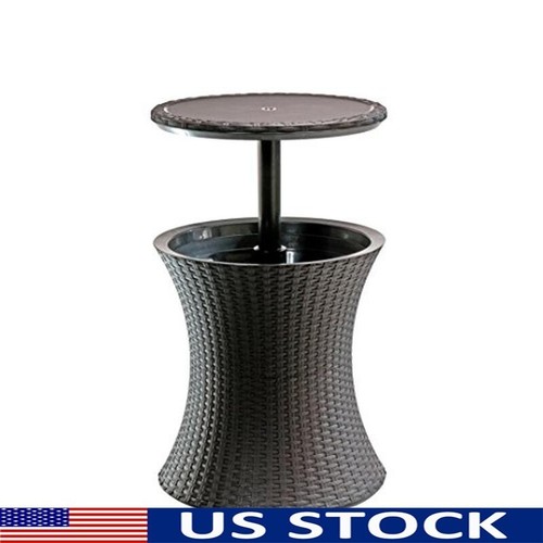 Resin side table outdoor - table, patio
